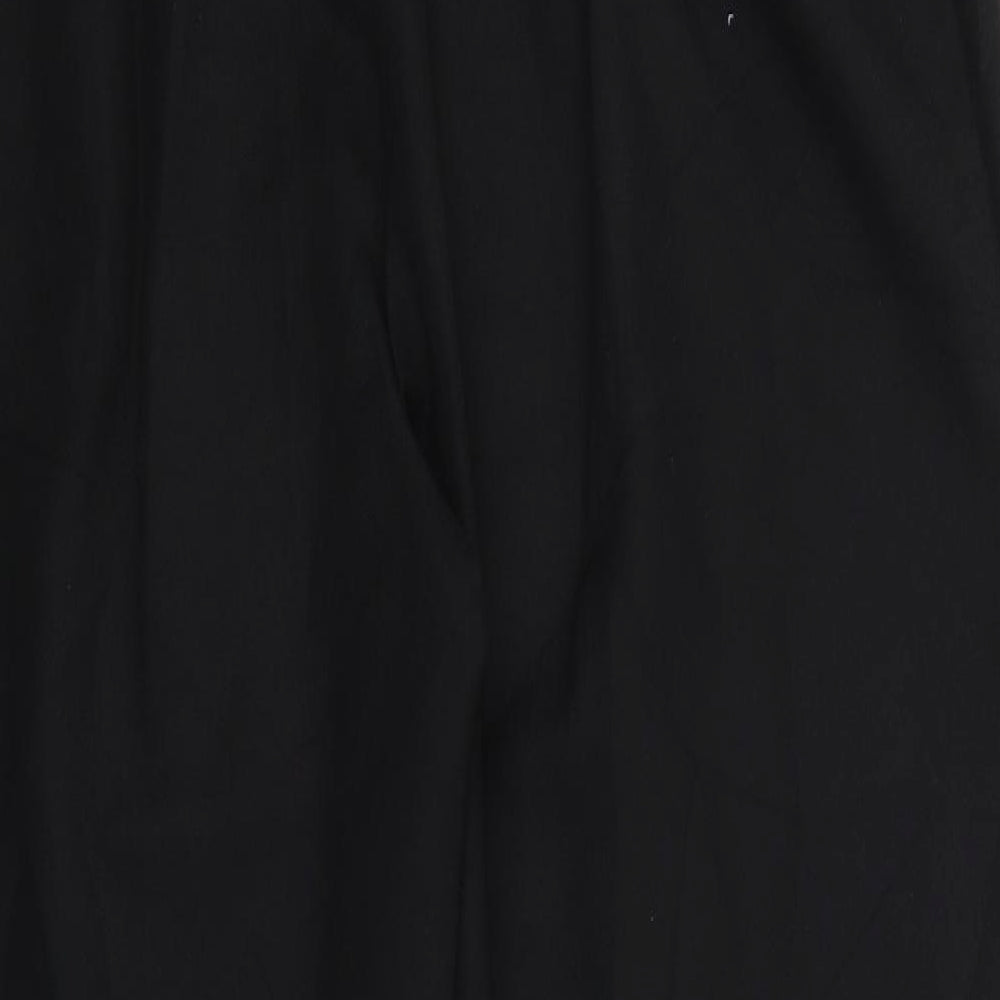Papaya Womens Black   Dress Pants Trousers Size 14 L25 in