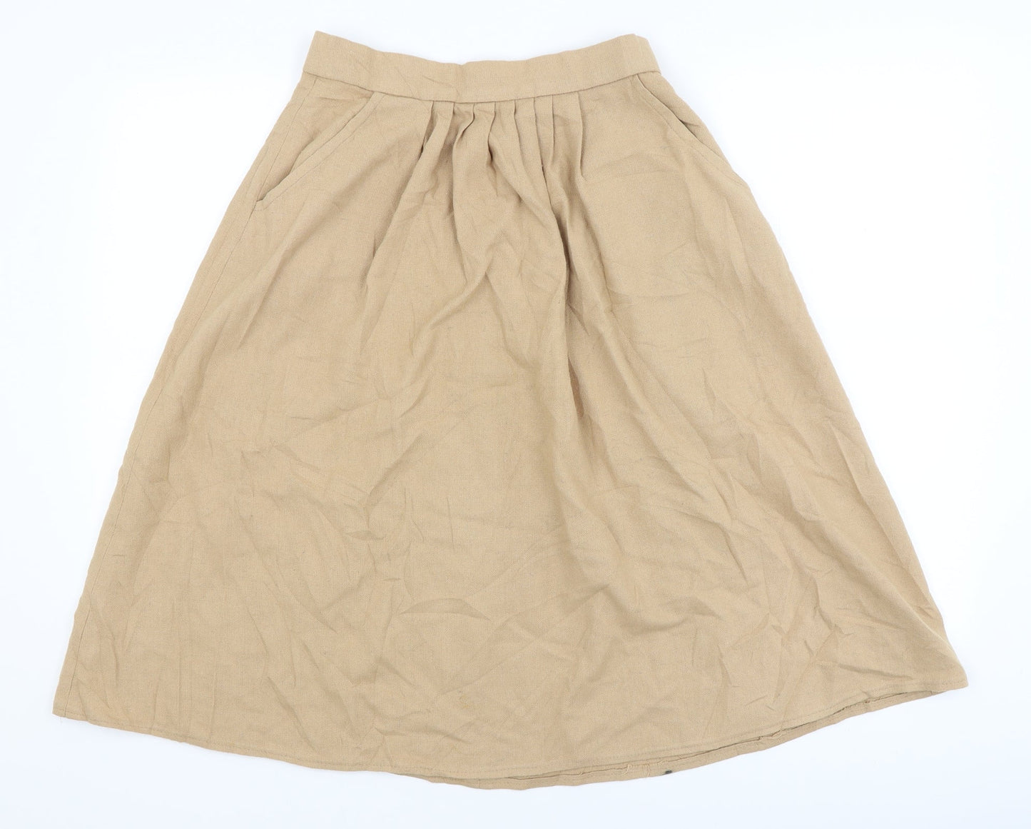 Preworn Womens Brown   Tulip Skirt Size 8