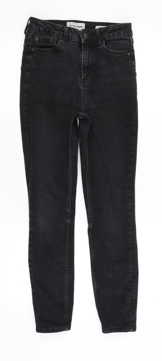 New Look Womens Black   Skinny Jeans Size 8 L25.5 in