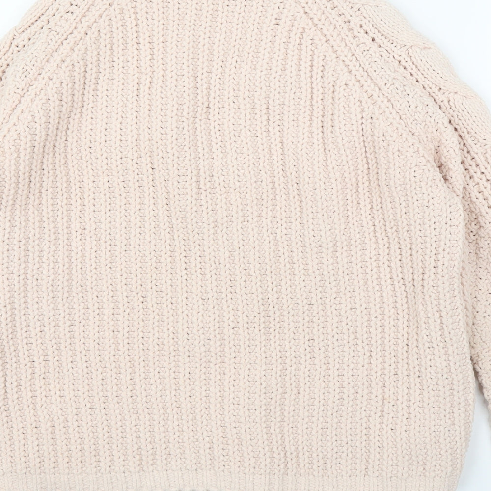 M&S Womens Pink   Pullover Jumper Size S