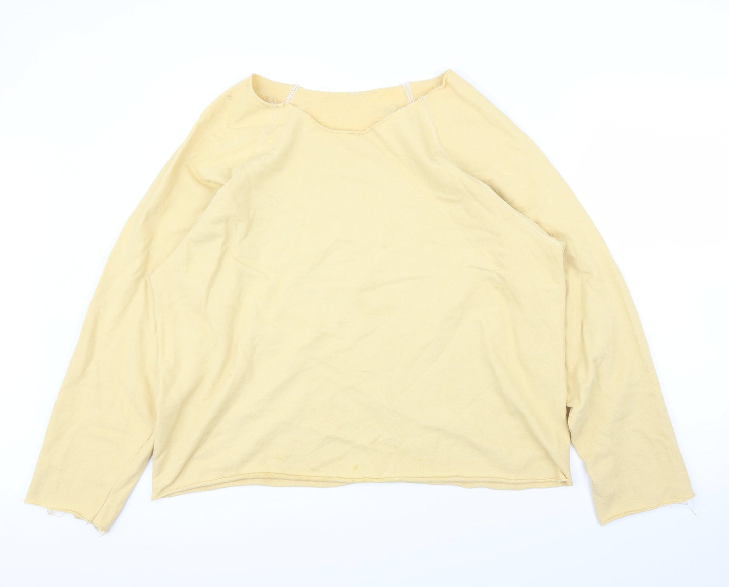 Preworn Womens Yellow   Pullover Jumper Size XL