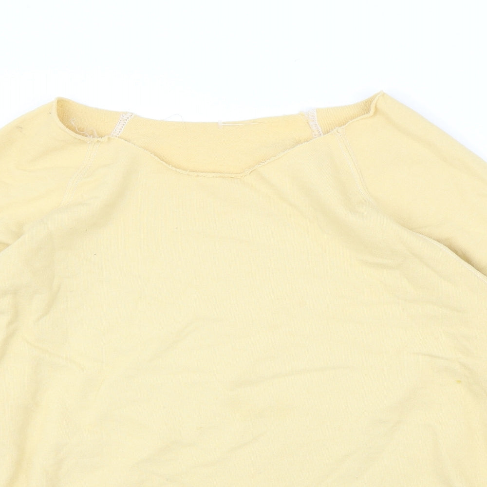 Preworn Womens Yellow   Pullover Jumper Size XL
