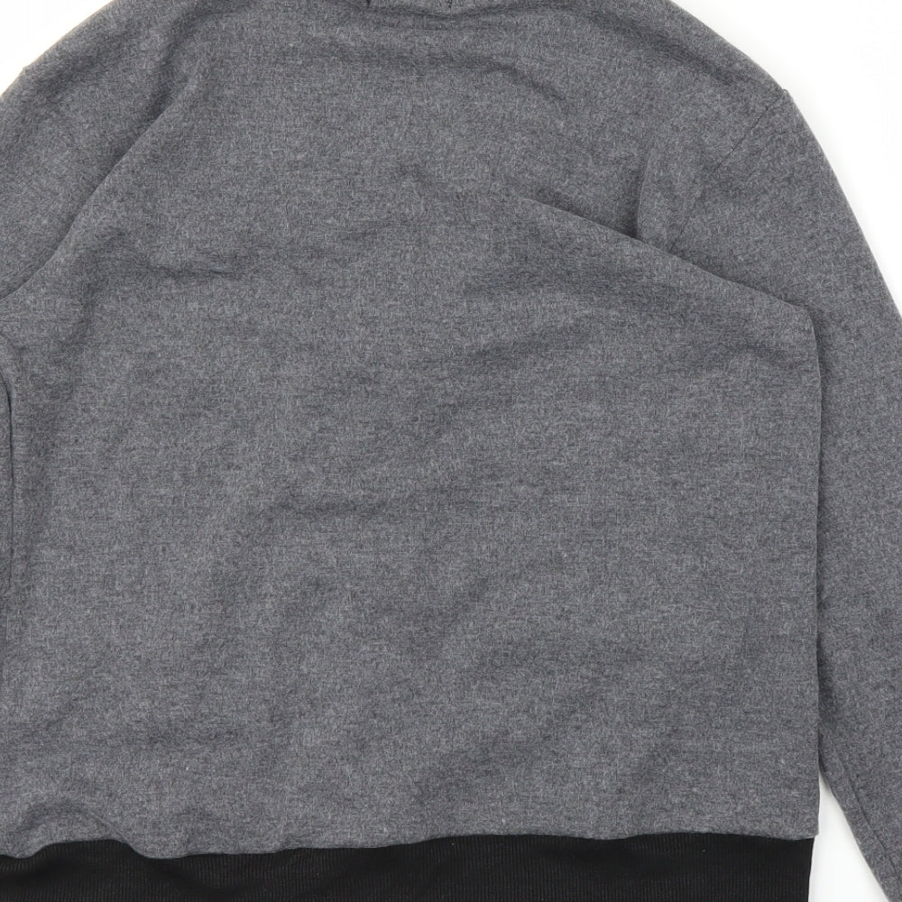 Yuanzhiqian Womens Grey   Cardigan Jumper Size S