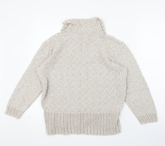 Preworn Womens Beige   Pullover Jumper Size M