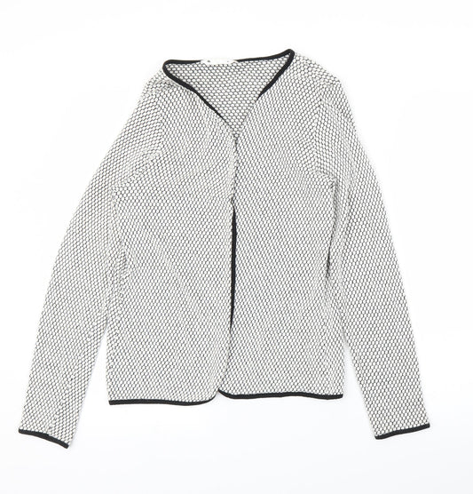 Only  Womens White   Cardigan Jumper Size M