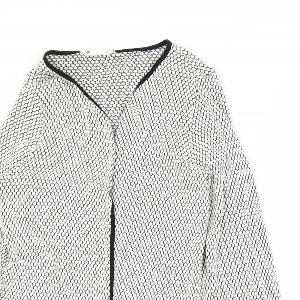 Only  Womens White   Cardigan Jumper Size M
