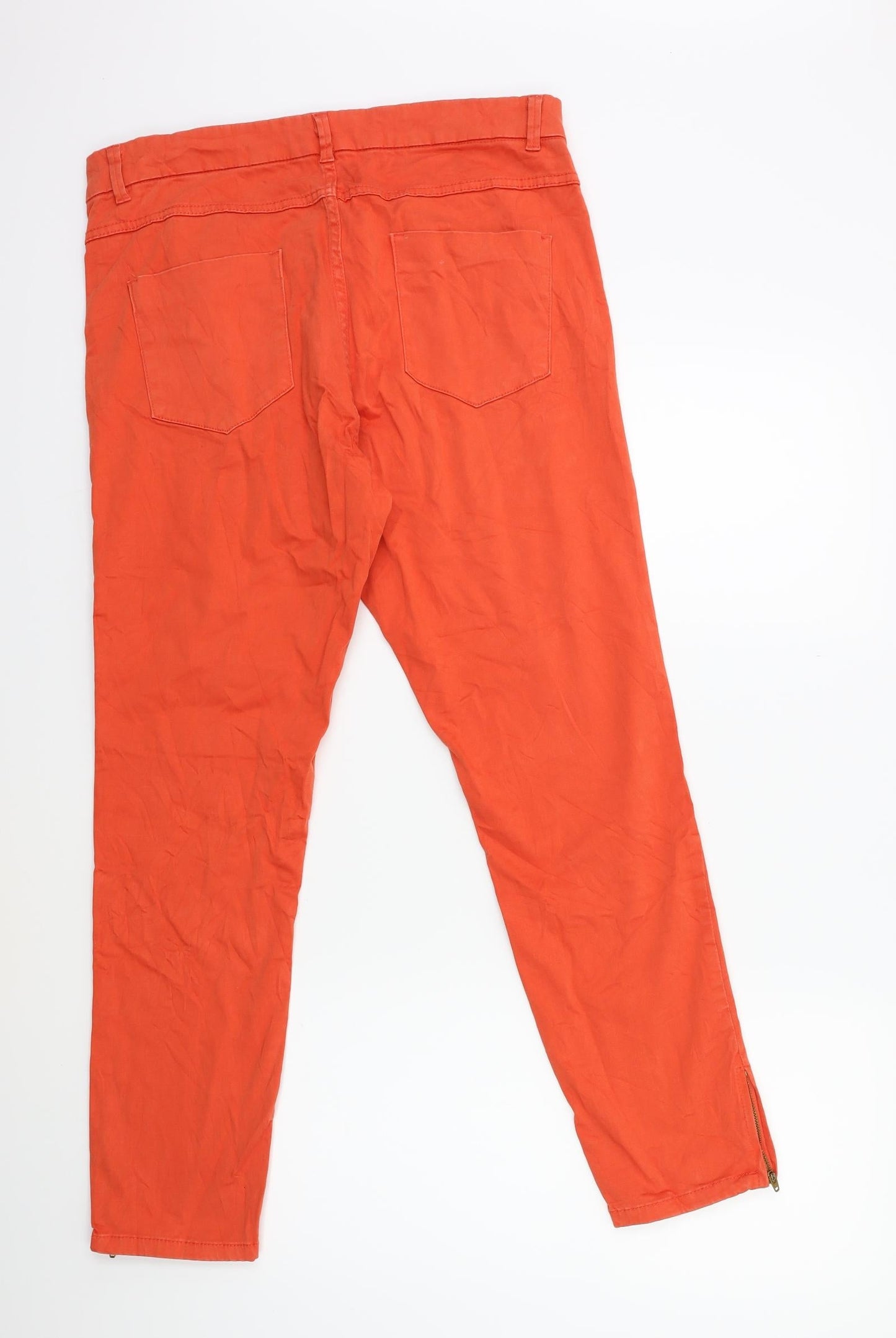 Lindex Womens Red   Trousers  Size 16 L27 in