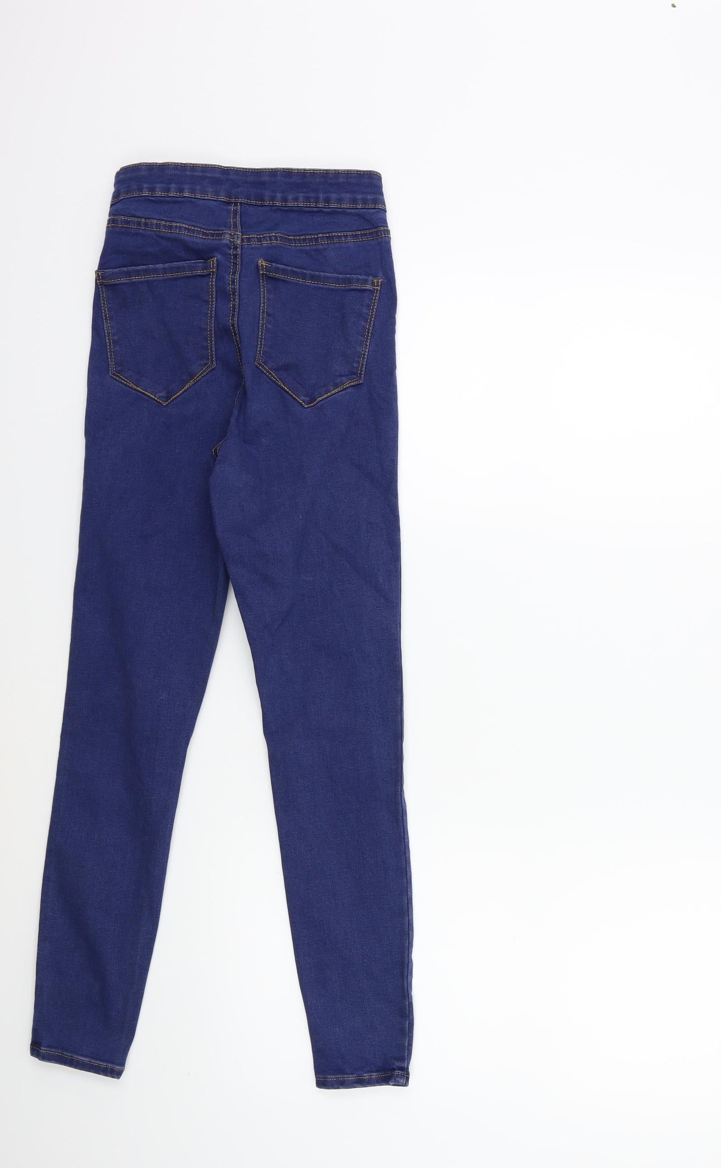 Denim & Co. Womens Blue  Denim Skinny Jeans Size 6 L25 in