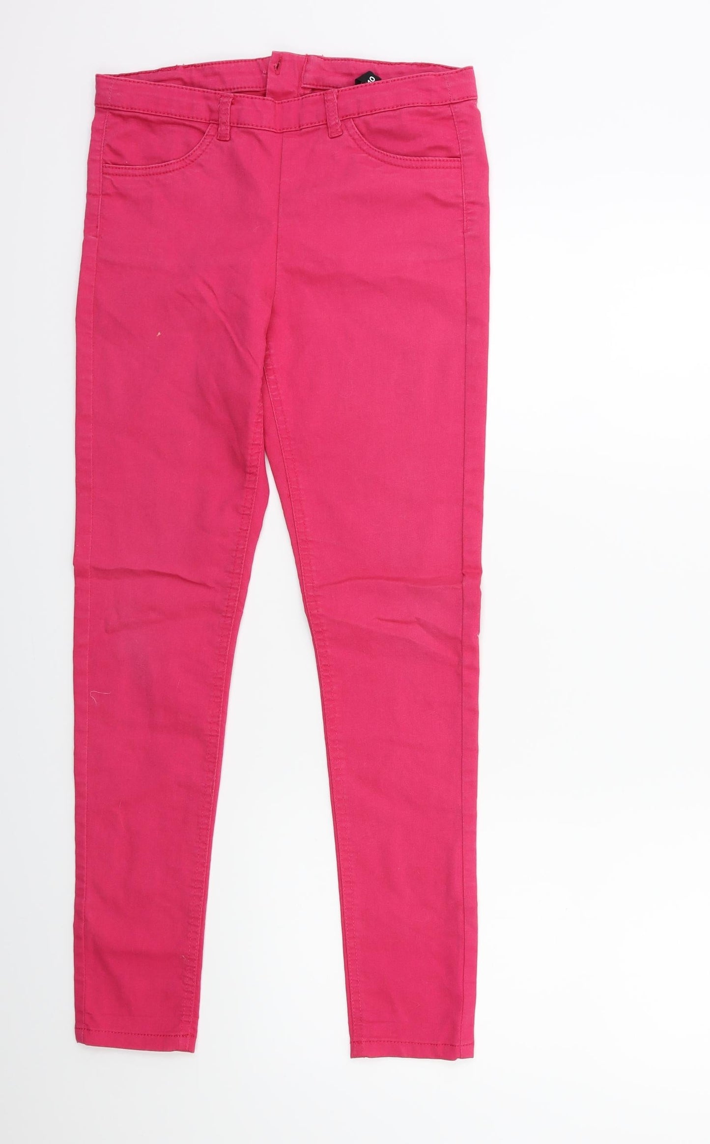 H&M Womens Pink  Denim Skinny Jeans Size 10 L27 in