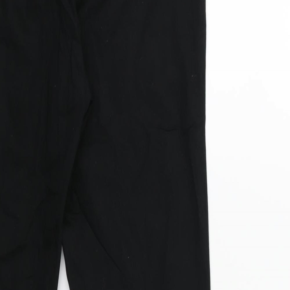 H&M Womens Black   Snow Pants Trousers Size 10 L26 in