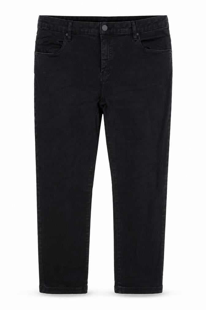 Zizzi Womens Black  Denim Skinny Jeans Size 38 in L30 in