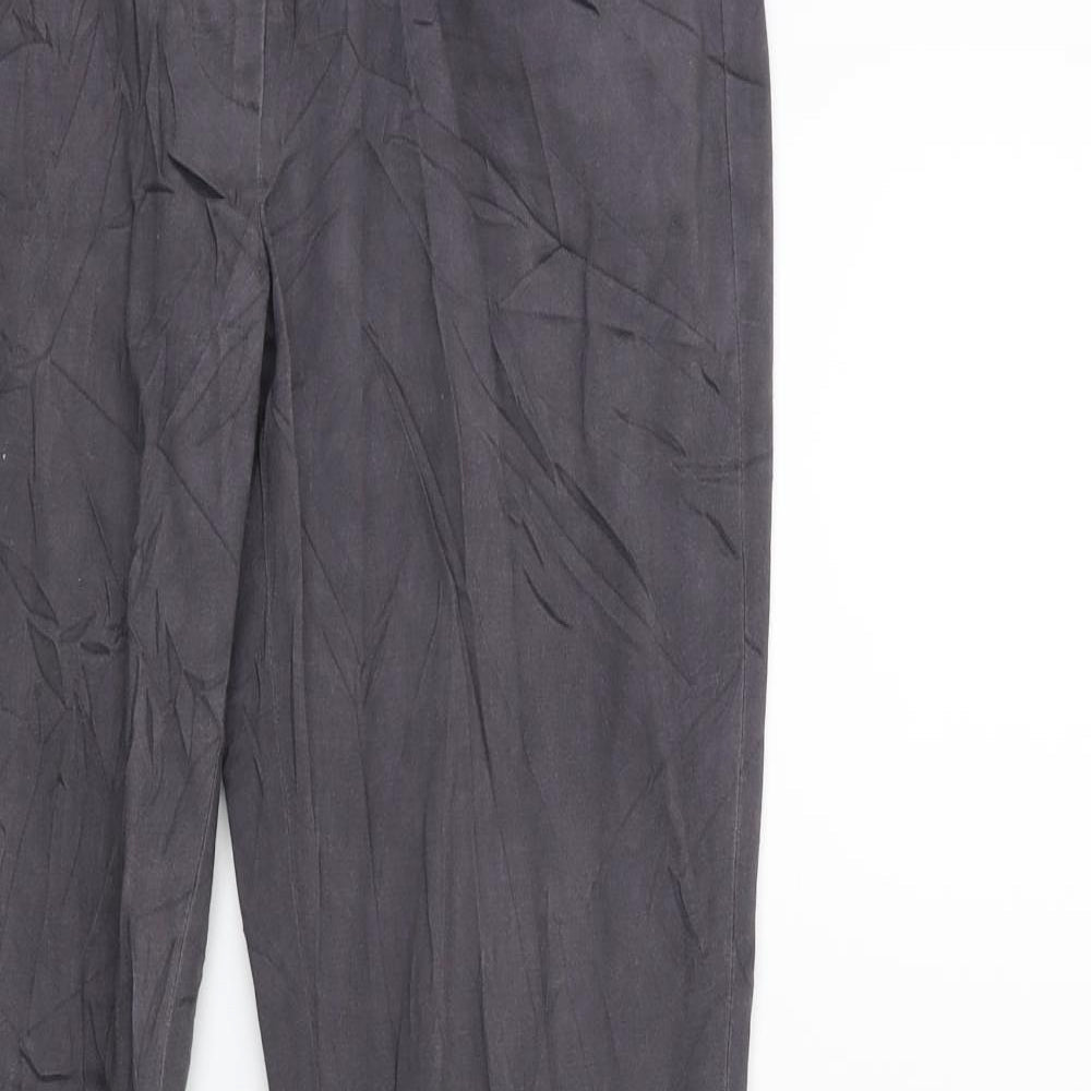 Camaïeu Womens Grey   Trousers  Size 30 in L29 in