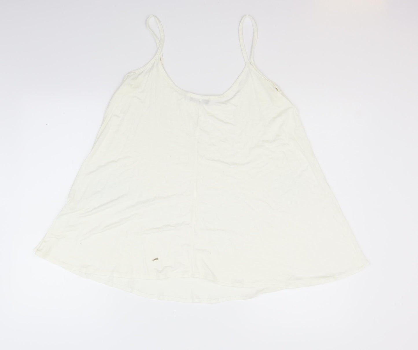 Fashion Star Womens White   Basic Tank Size L