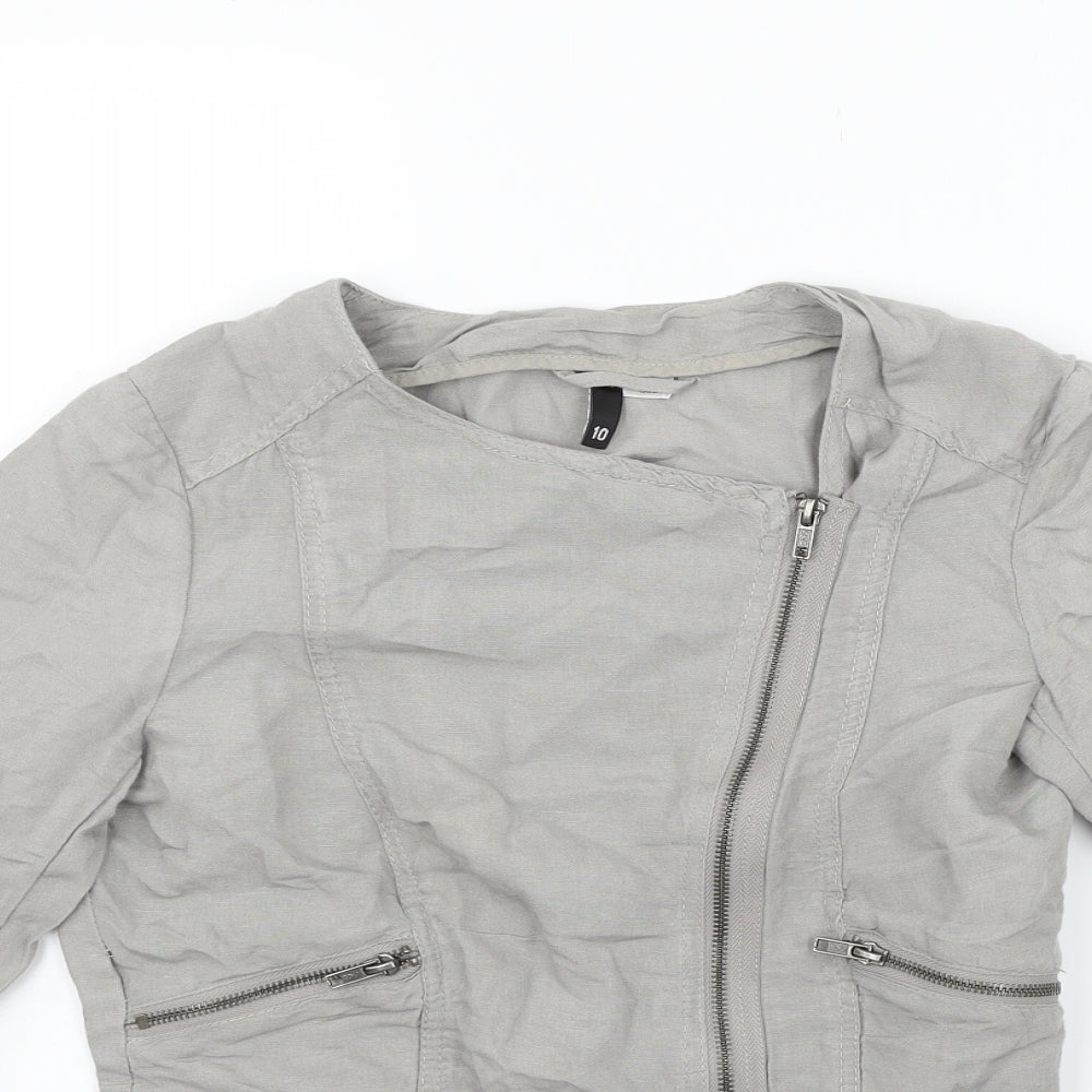 Divided Womens Grey   Jacket Coat Size 10
