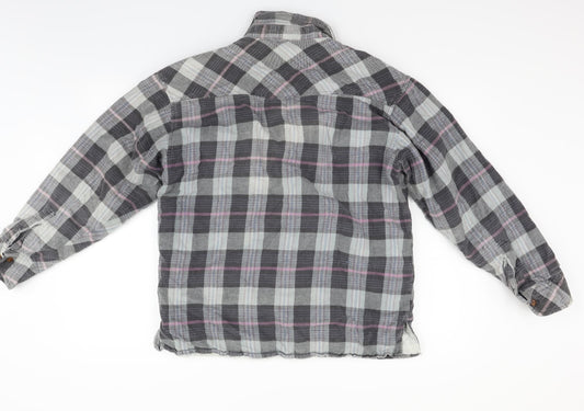 pacino classic Womens Grey Check  Cardigan Jumper Size M