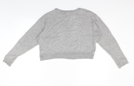 Pull&Bear Womens Grey   Pullover Jumper Size M