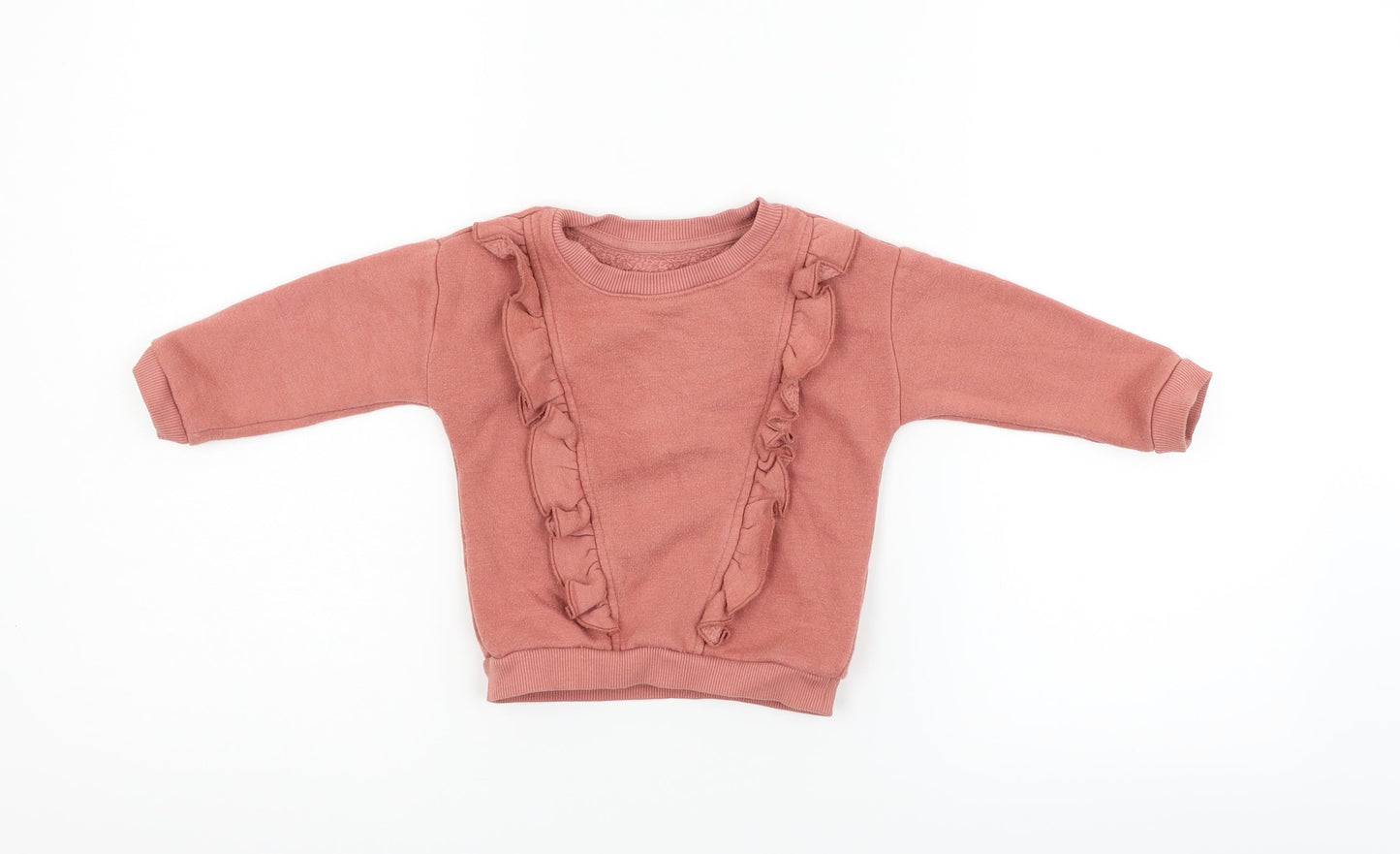 Matlan Boys Pink   Pullover Jumper Size 12-18 Months