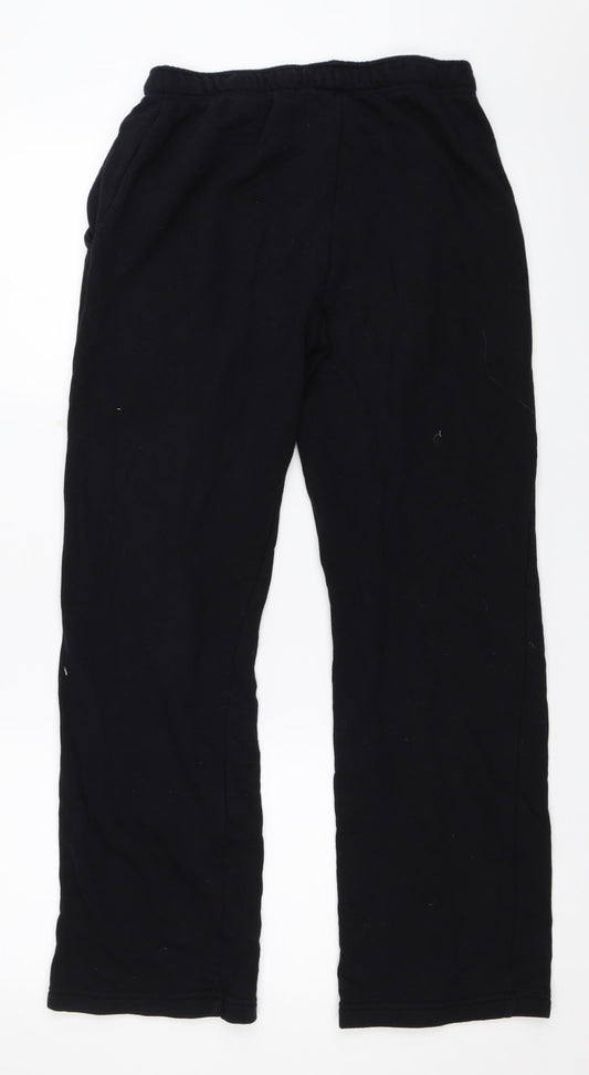 Papaya Womens Black   Sweatpants Trousers Size S L28 in