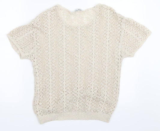 BHS Womens Beige   Pullover Jumper Size 12