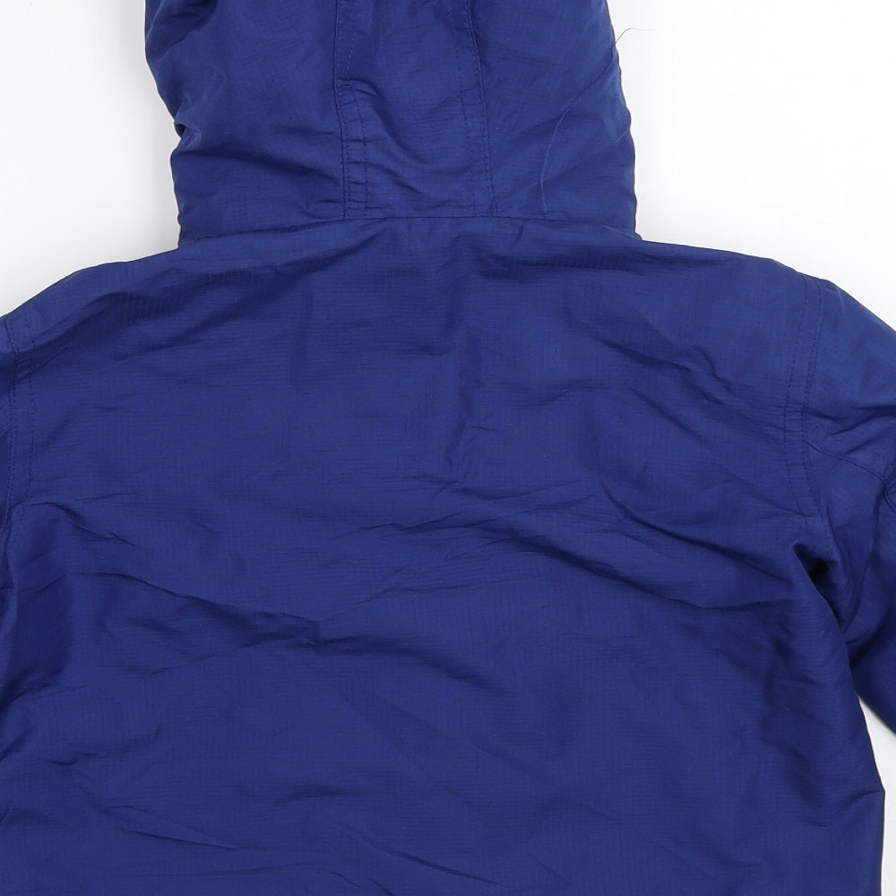 Primark Boys Blue   Basic Coat Coat Size 4XL