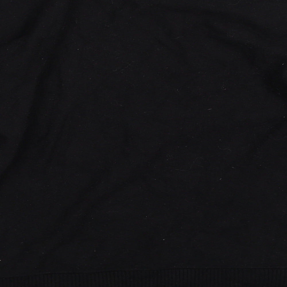 J.A.C. Womens Black   Pullover Jumper Size 12