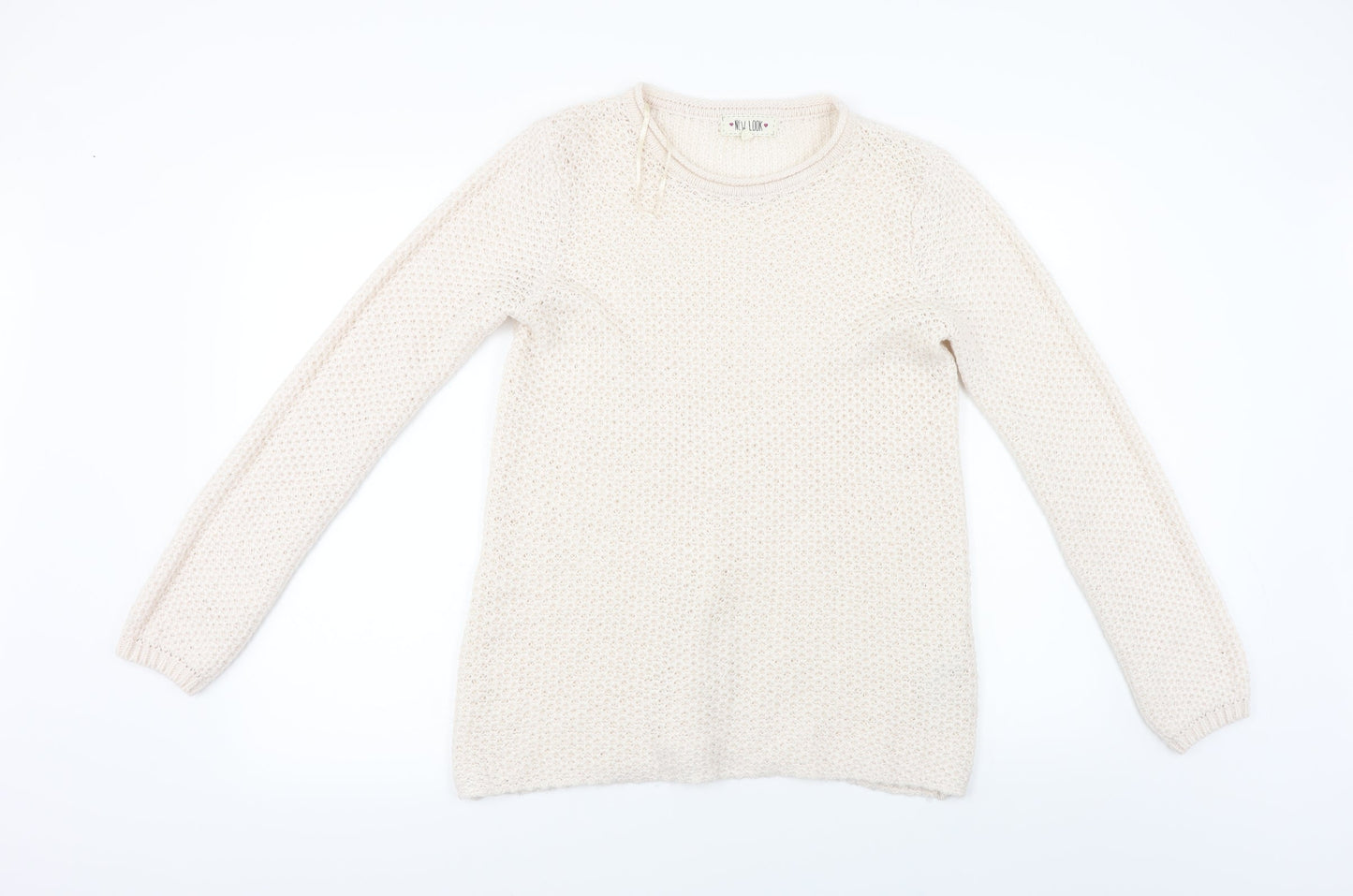 New Look  Womens Beige   Pullover Jumper Size 10
