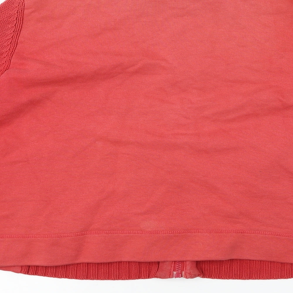 lamed Womens Red   Full Zip Jumper Size 12