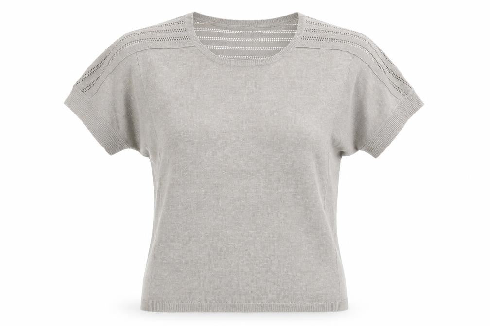 East  Womens Beige   Pullover Jumper Size S
