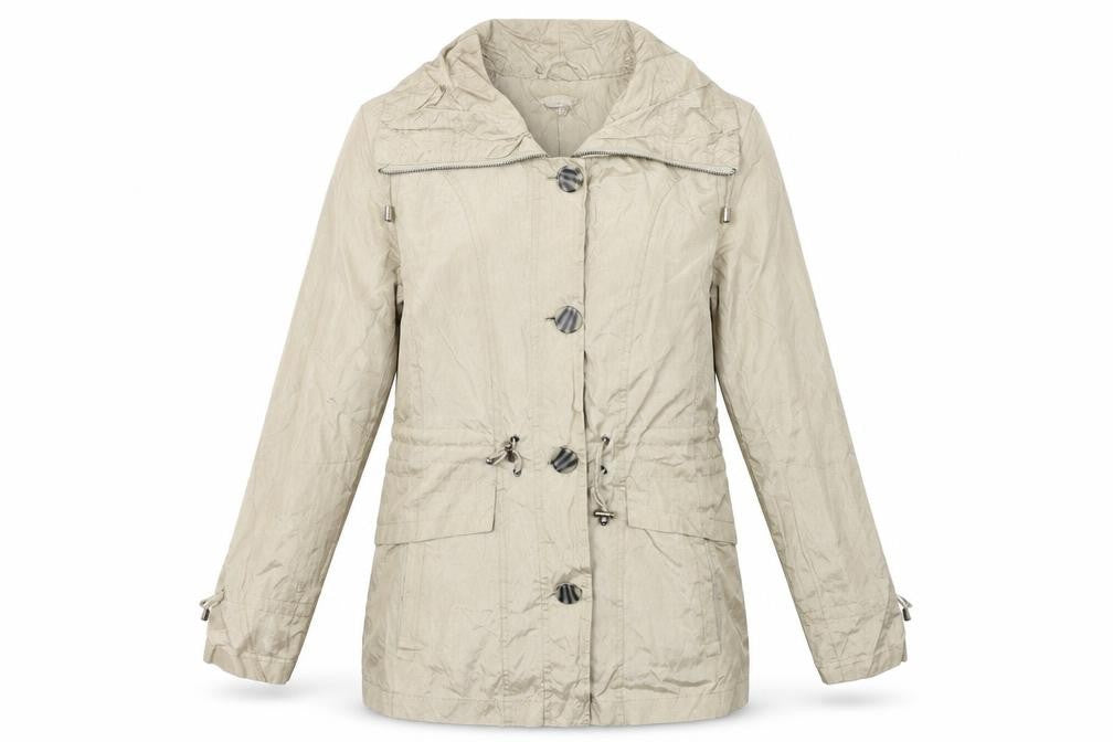 Soon Womens Beige   Jacket Coat Size 14