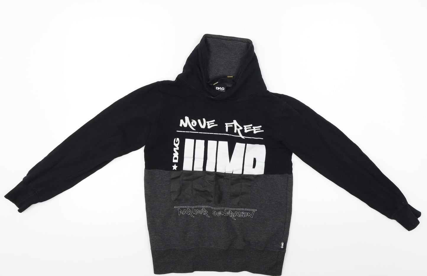 dng Boys Black   Pullover Sweatshirt Size 8 Years