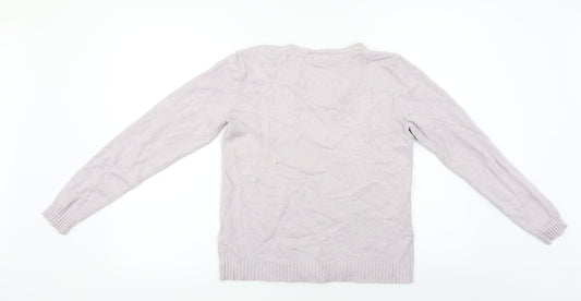 villa Womens Pink   Pullover Jumper Size M