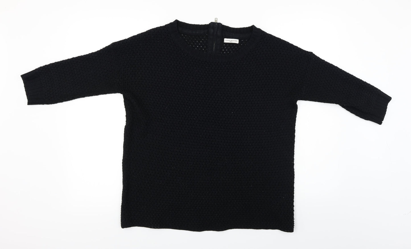Jaqueline deYong  Womens Black   Pullover Jumper Size S