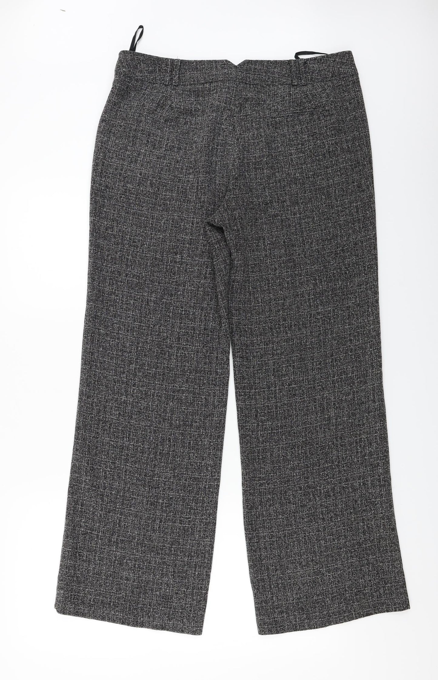 EDITIONS  Womens Grey   Trousers  Size 14 L27 in