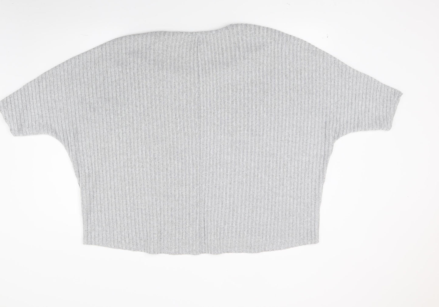 New Look Womens Grey  Knit Pullover Jumper Size L
