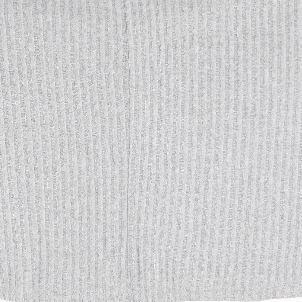 New Look Womens Grey  Knit Pullover Jumper Size L