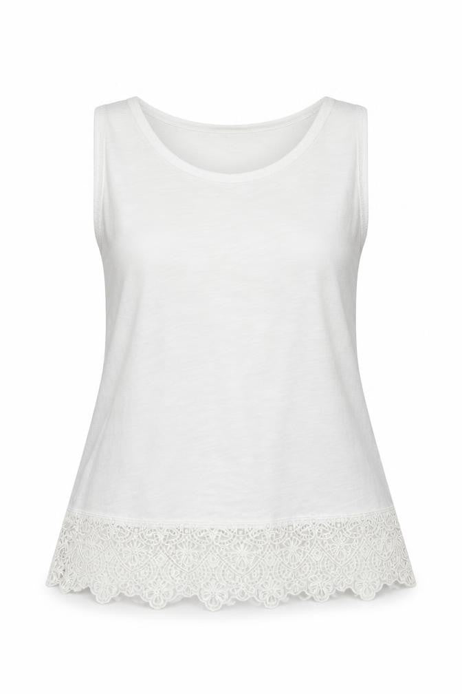 Newlook Womens White   Basic Tank Size 6
