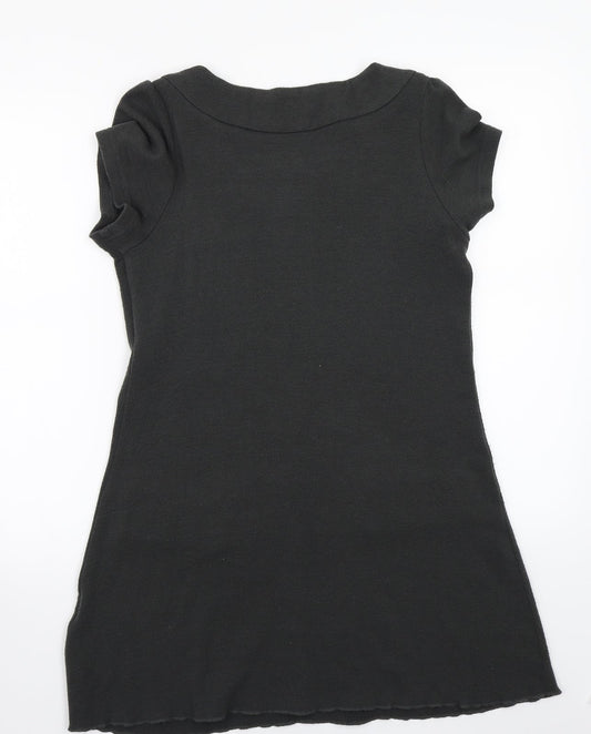 Uttam London Womens Grey  Rayon A-Line  Size M
