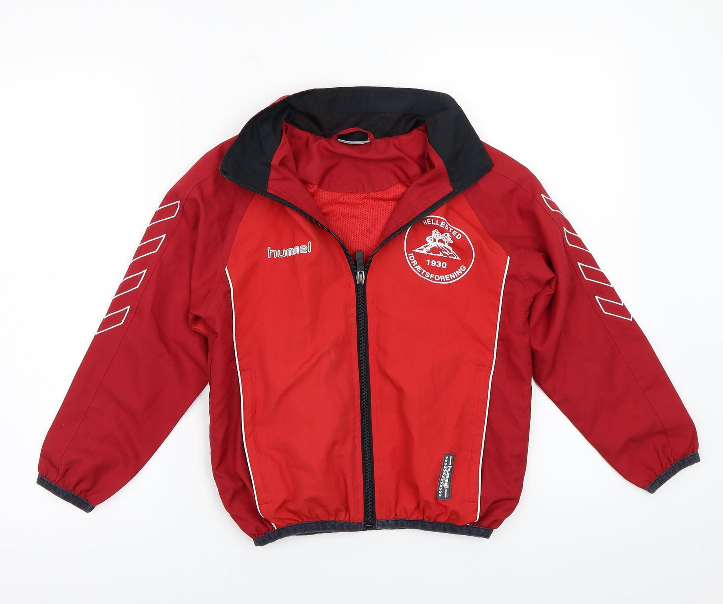 Hummel Boys Red   Jacket Coat Size 8 Years
