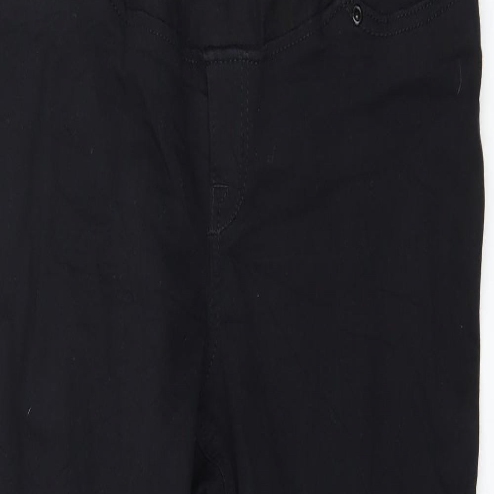 H&M Womens Black  Denim Skinny Jeans Size M L28 in