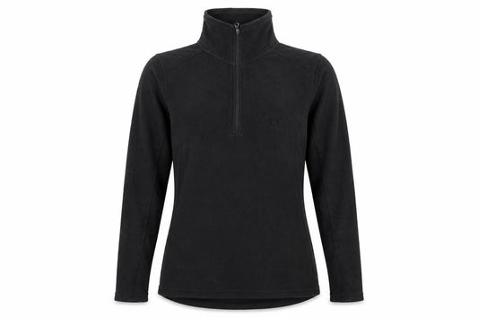 Technicals Womens Black  Fleece Pullover Sweatshirt Size 8