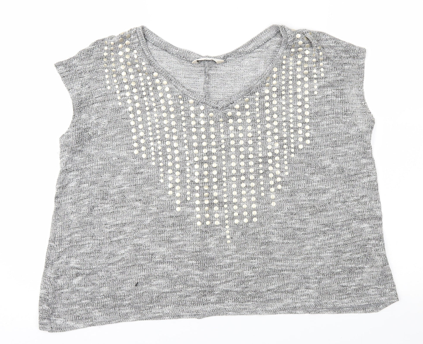 Miss Selfridge Womens Grey   Pullover Jumper Size 6