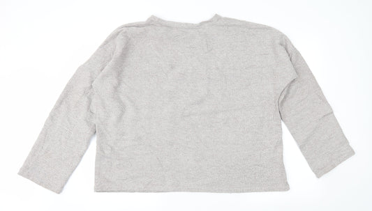 Zara Womens Brown   Pullover Sweatshirt Size S