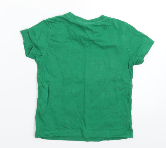 F&F Boys Green   Basic T-Shirt Size 2-3 Years
