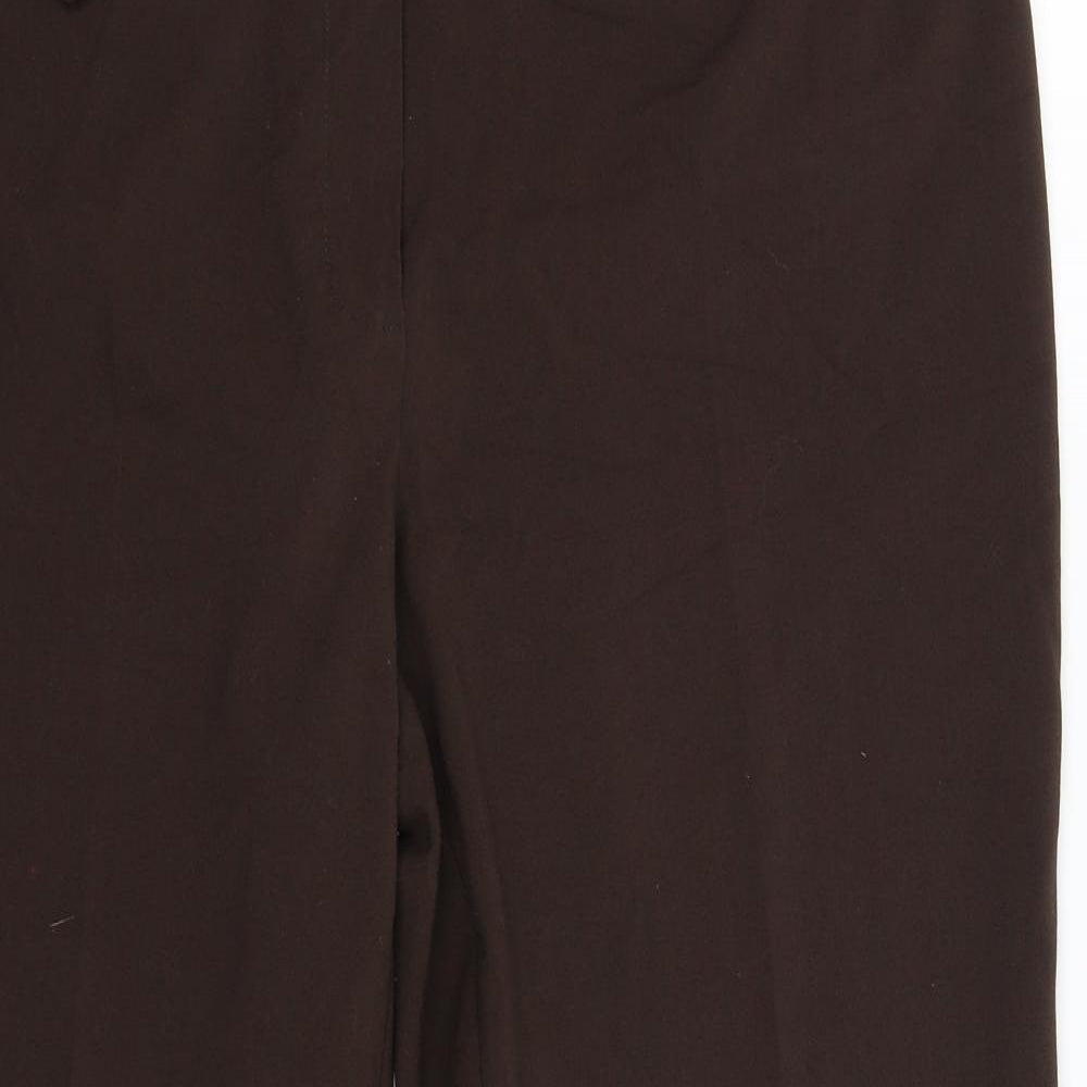 Marks and Spencer Womens Grey   Dress Pants Trousers Size 16 L29 in