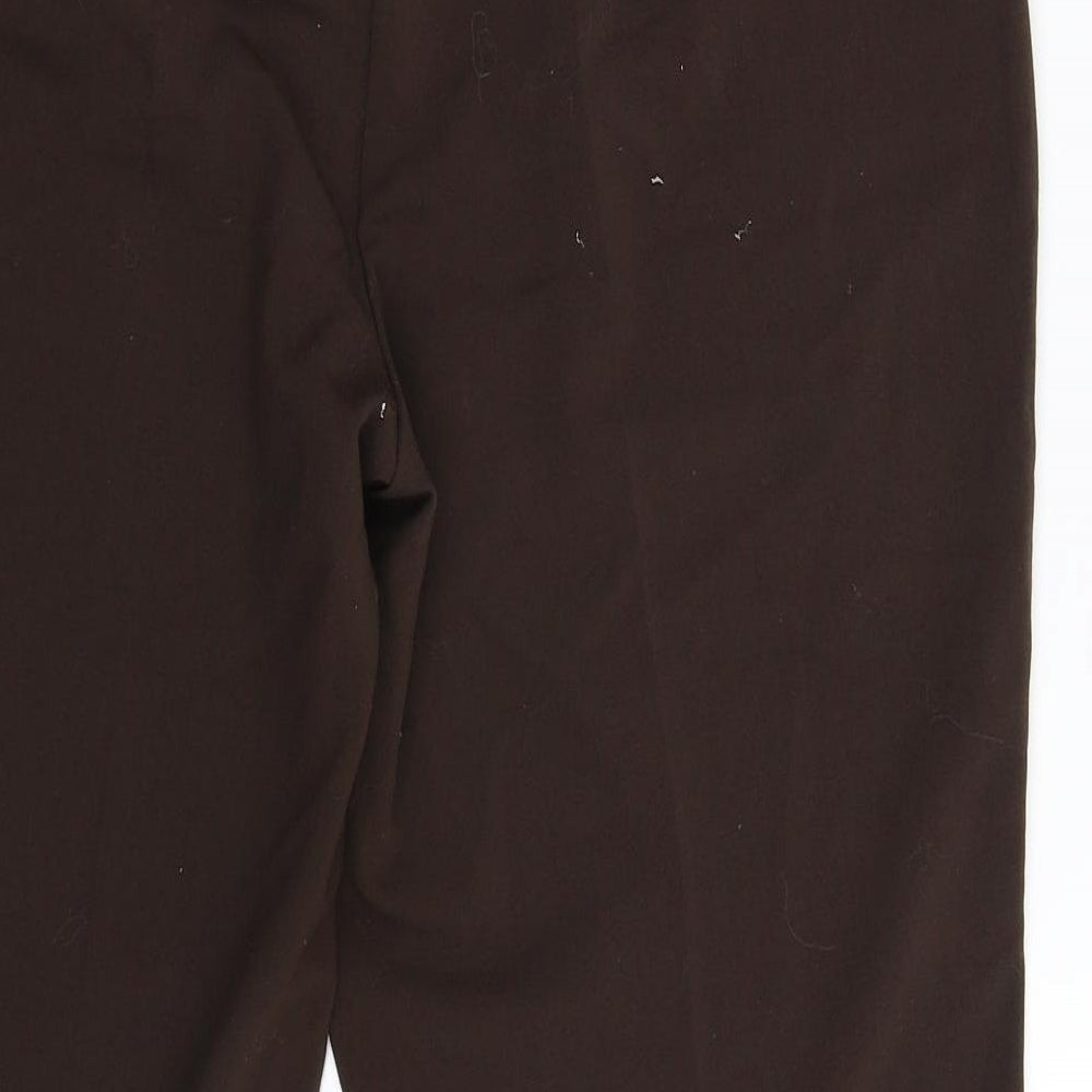 Marks and Spencer Womens Grey   Dress Pants Trousers Size 16 L29 in