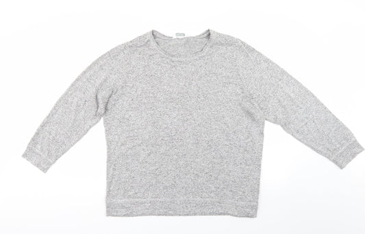 M&S Womens Grey   Pullover Jumper Size 18