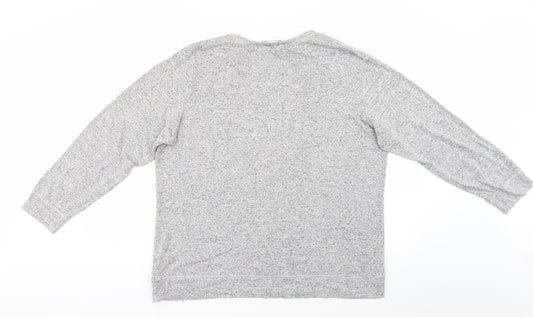M&S Womens Grey   Pullover Jumper Size 18