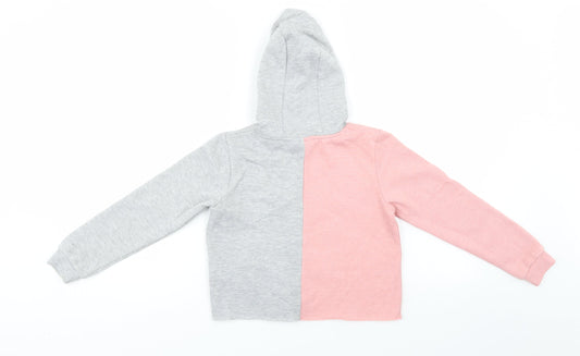 Disney Girls Multicoloured   Pullover Hoodie Size 9-10 Years  - Cropped