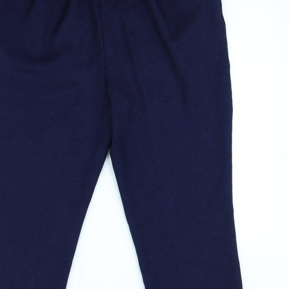 Papaya Womens Blue   Dress Pants Trousers Size 16 L30 in