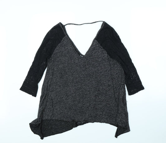 Hollister Womens Grey   Pullover Jumper Size XS